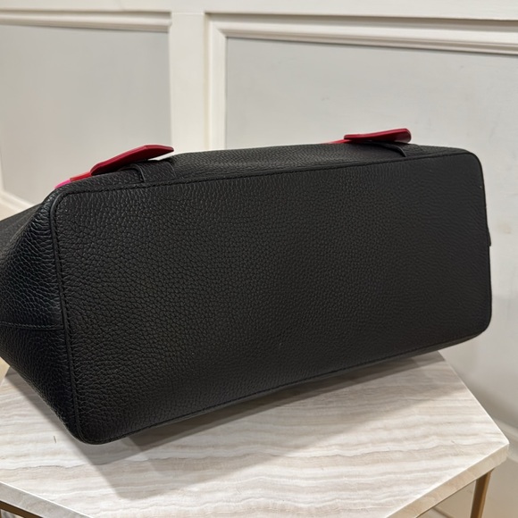 Kate Spade Bag Yours Truly Ombré Heart Pebbled Leather Large Tote - Picture 9 of 17